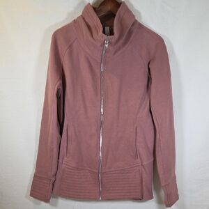 Lululemon Athletica Radiant II Mauve Zip-Up Jacket Size 10